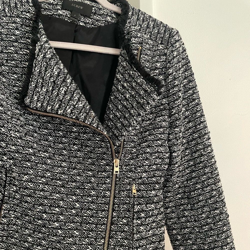 Cropped Tweed Jacket - Picture 4 of 6